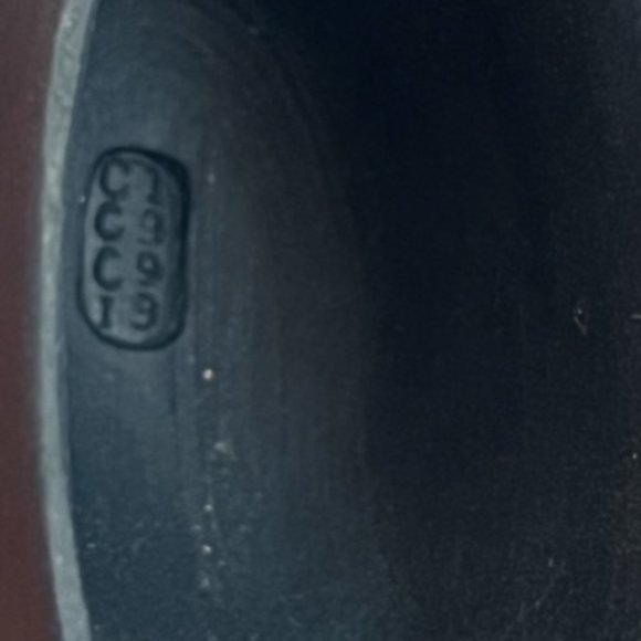 Vintage Authentic Handmade Yixing Zisha Raw ore green mud Magnolia Tea pot - Picture 3 of 4